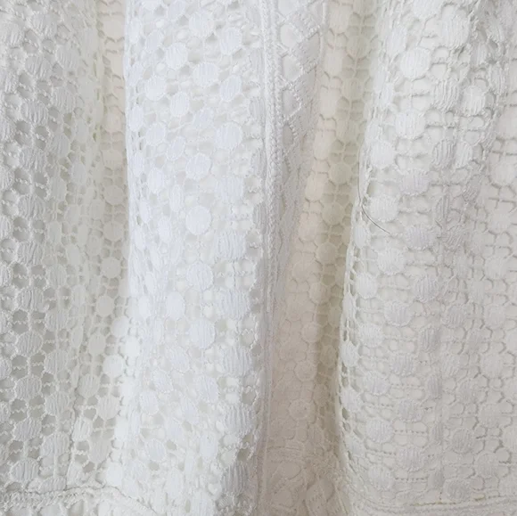 BNWT Ever New Petite White Chiffon Dress Size 10 US - Picture 4 of 6